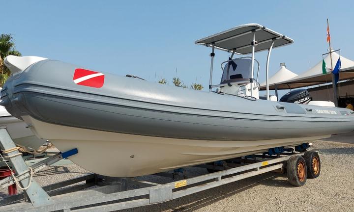 Gommone NauticaDiving 750 Work + Suzuki 225