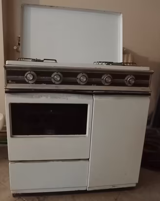 Cucina a Gas con fuochi e forno a gas