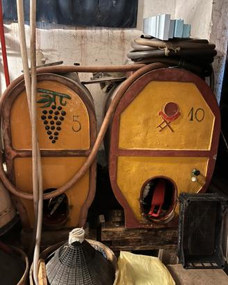 Botte in cemento per vino