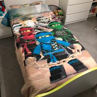 Letto singolo con contenitore