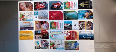 Schede telefoniche da collezione bassa tiratura