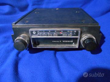 radio lettore stereo 8 x auto d'epoca fiat alfa