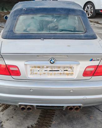 Bmw M3 E46 cabrio per ricambi (2a)