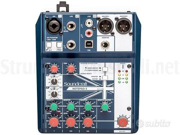 Mixer Soundcraft notpad 5