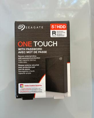 Hard disk esterno 5TB - NUOVO (Seagate)