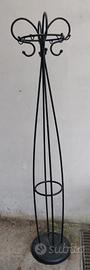 Appendiabiti in ferro battuto