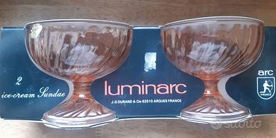 Set 2 coppe da gelato vintage