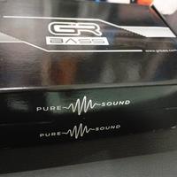 TESTATA PER BASS  GR BASS ONE 1400 BLACK NUOVA!!