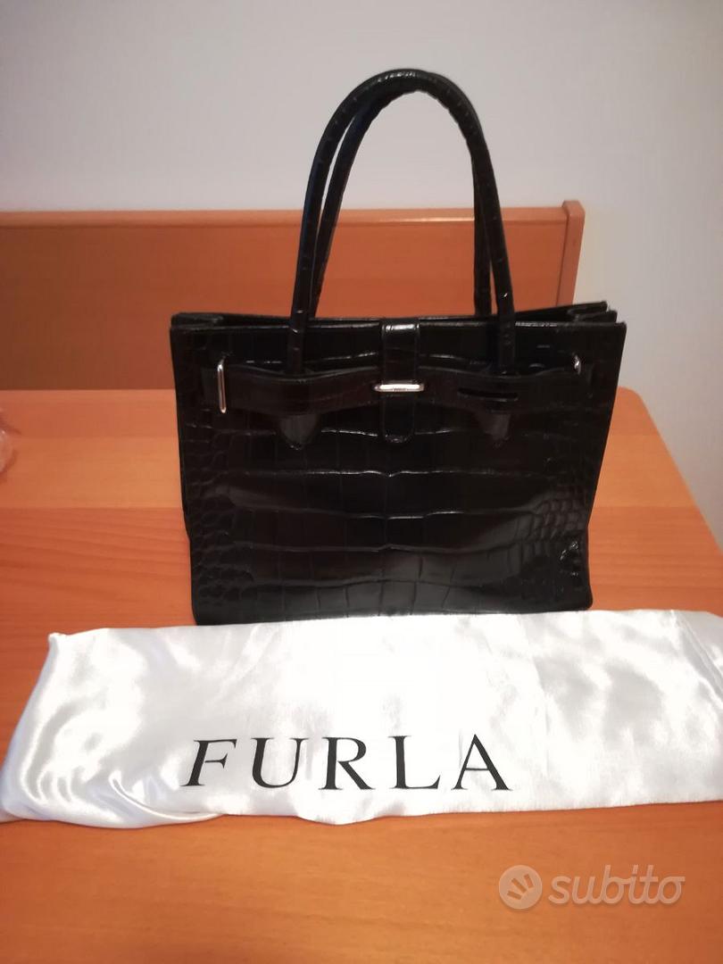 Accessori Borse Furla Usate Su Subito Borsa Furla In Pelle Nera