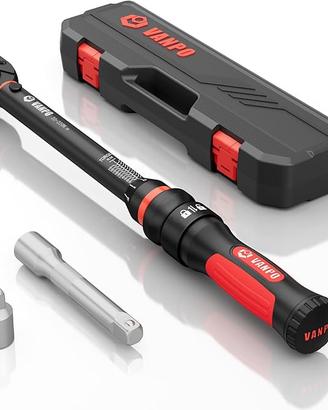 VANPO Chiave Dinamometrica 1/2”, 20-220NM per Auto
