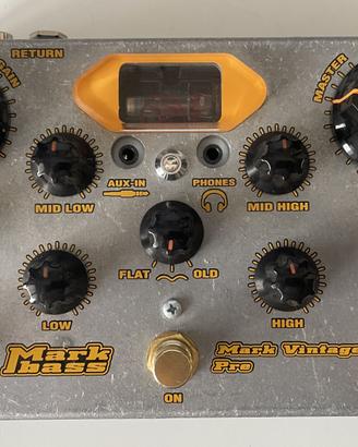 Markbass Vintage Pre valvolare per basso