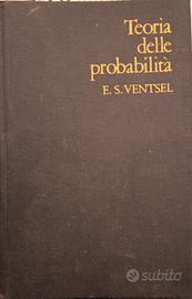 Teoria delle probabilità. 
Ventsel.