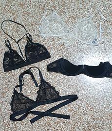 Set Reggiseni Trasparenti
