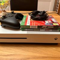 XBOX ONE S Bianca con Videogames