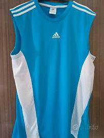 maglia senza maniche adidas