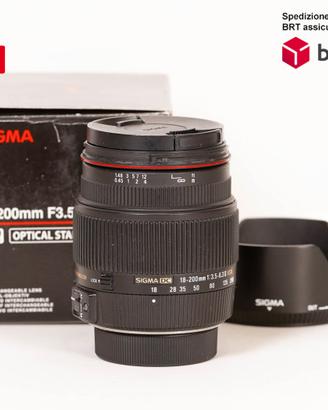 Sigma 18-200 F3.5-6.3 II DC OS (Nikon)