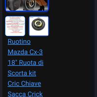 Ruotino Mazda CX-3 18""