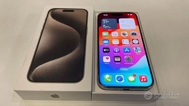 IPHONE 15 PRO  128gb garantito