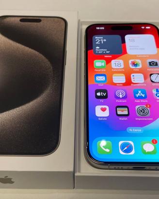 IPHONE 15 PRO  128gb garantito