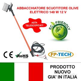 Abbacchiatore scuotitore elettrico raccogli olive