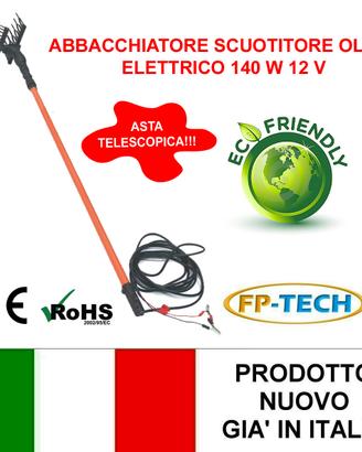 Abbacchiatore scuotitore elettrico raccogli olive