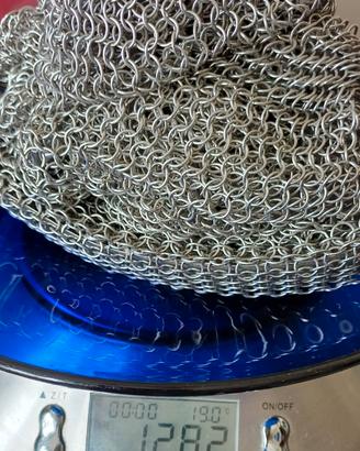 Grembiule anti taglio in acciaio inox