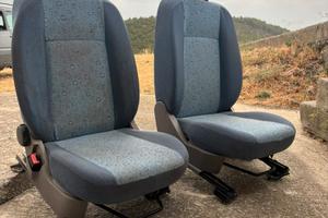 COPPIA 2 SEDILI ANTERIORI FIAT PANDA 2