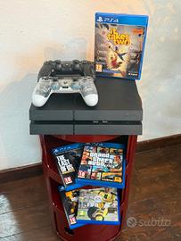 PlayStation 4 + Secondo Joypad + 5 giochi