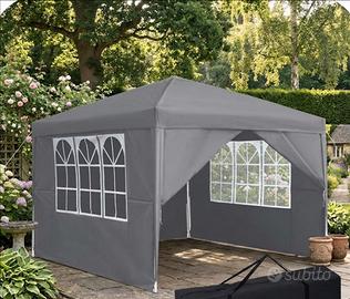 Gazebo pieghevole 3×3 mt + borsa per il trasport