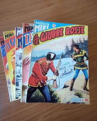 Raccolta Miki anastatica numeri da 1 a 5