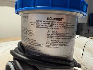 Pompa per piscina con filtro in TNT