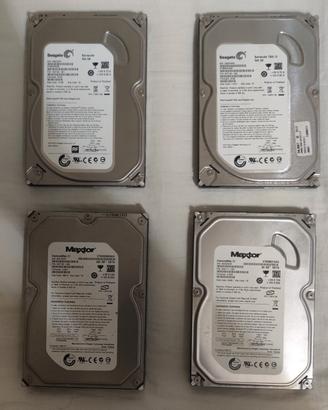 Lotto 12 Hard Disk Meccanici 3,5"