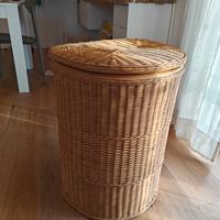 cesta biancheria vimini