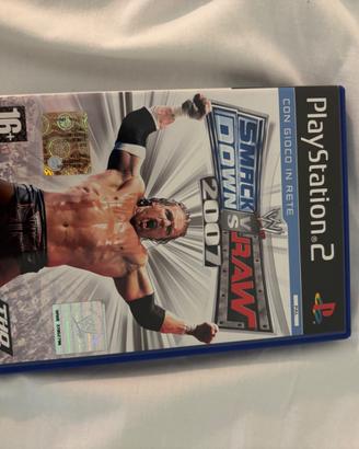 PS2 WWE SmackDown vs Raw 2007