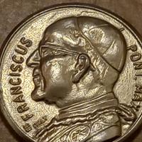 moneta/medaglia di papa francesco 