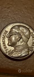 moneta/medaglia di papa francesco 
