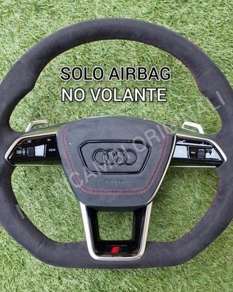 Airbag Volante Alcantara Audi RS6 RS7 E-Tron GT