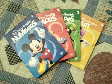 Disney English nn. 1, 2, 3 e 4 - DVD
