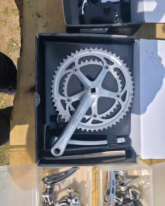 Grande lotto ricambi Campagnolo/ Bici d'epoca 