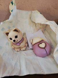 gattino e coccinella Bauli Thun più pezzi disponib