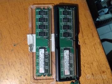 2 RAM DDR2-800 DIMM CL6 1GB