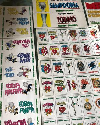 ADESIVI VINTAGE CALCIO E CIRCUITI F 1
