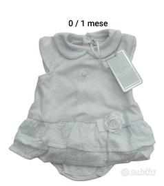 Pagliaccetto neonata 