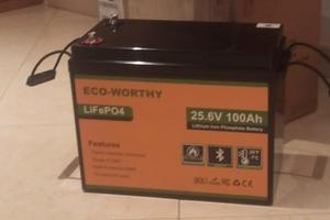 Batterà al litio  24 volt 100 Amper  