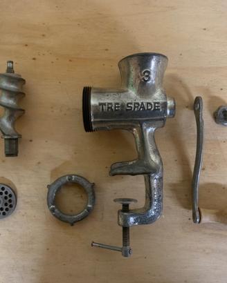 Tritacarne manuale Tre spade 3
