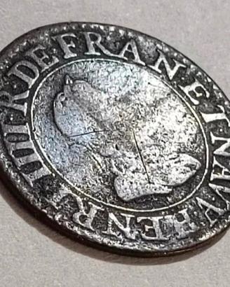 moneta doppio tornese - francia 