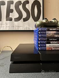 SONY PLAYSTATION 4 + joystick e giochi