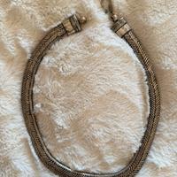 Snake bagno argento indiano