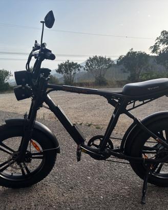 Fatbike Elettrica H9 stile scrambler