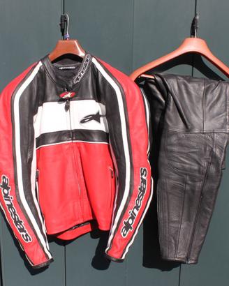 Tuta motociclista taglia 50